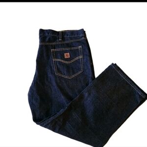 Carhartt Men's Deep Indigo Relaxed Jeans 44x30